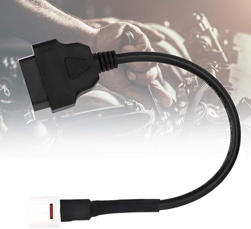 Miniatura 4 de Cable de escáner de motocicleta, cable de diagnóstico de 4 pines a Obd2, cable de diagnóstico de escáner de motocicleta, cable de diagnóstico de