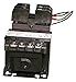 Dongan Transformer IC-0100-127 Industrial Control Transformer, 100 VA, 240 x 480V Primary Volts, 120/240V Secondary Volts, Triple-Rated, 50/60 Hz