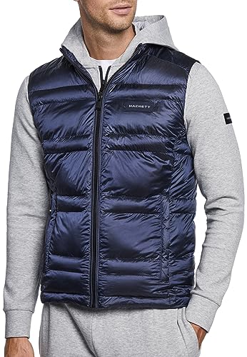 Hackett London HS Feather Gilet Chaleco, Azul (Marino), XS para Hombre