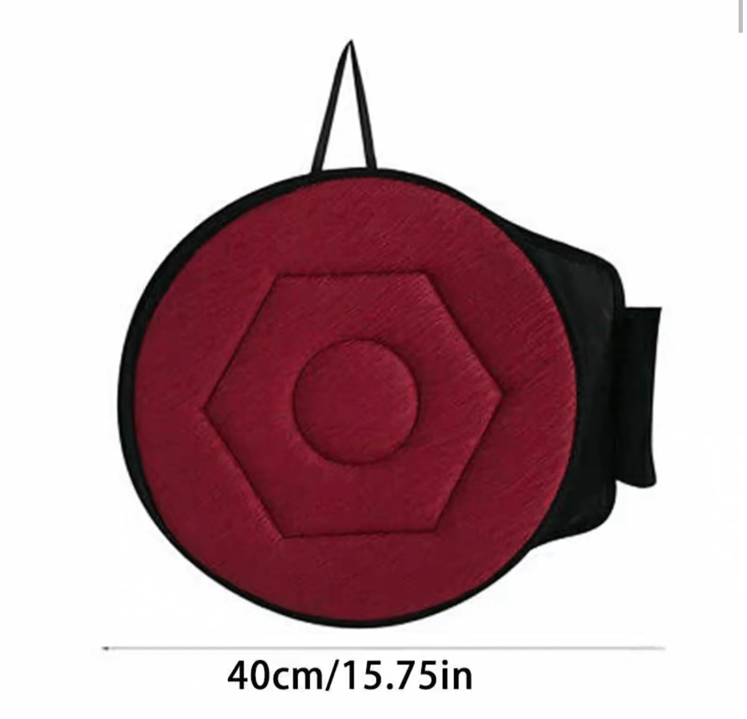 Cuscino per Sedia Cuscino per Sedile Girevole, Cuscino Rotante per Seggiolino Auto Flessibile Portatile Antiscivolo per Spostamenti Facili per Anziani Incinti(Color:Beige)