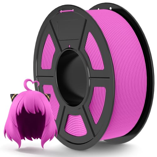 Image of TECBEARS Matte PLA Filament Rapid 50-600mm /s Printing, 1kg Magenta