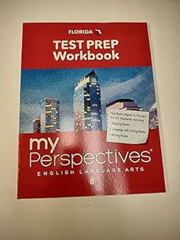 Paperback Florida Test Prep Workbook My perspectives English Language Arts 8 Grade Book