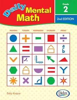 Paperback Daily Mental Math, Grade 2 Book
