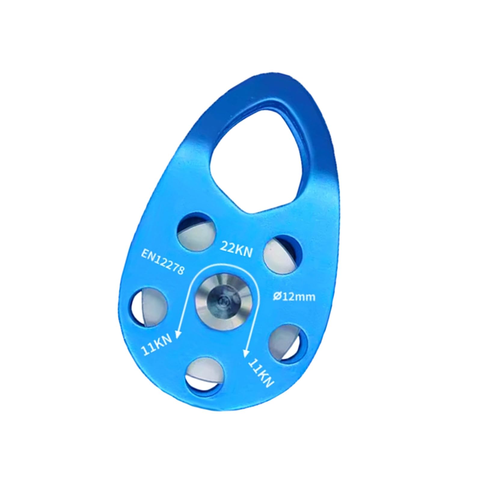 Linvimia Lake Blue Strength Aviation Aluminum Roller Pulley For Machinery Operations And Heavy Loads Strong Aluminum Pulley Wheel