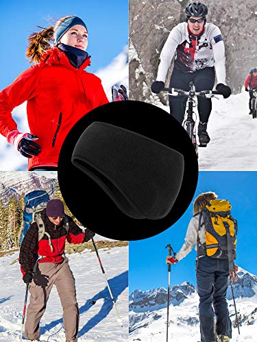 Boao BOAO-WINTER HEADBANDS-01 2 Pieces Ear Warmer Headbands Fleece Winter Ear Muffs thumb #5