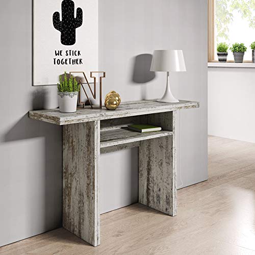 Mesa auxiliar extensible de madera para duplicar tu espacio útil 6