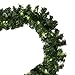 Produktbild Gartenpirat Künstliche Tannengirlande Türgirlande beleuchtet 8,1 m 120 LED warmweiß Weihnachtsdeko