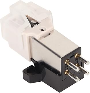 Magnetic Cartridge Stylus, Stereo Record Player Needle, Turntable Needle Replacement, High Precision Player LP Magnetic Cartridge Pen with LP Stylus, Precision Magnetic Head