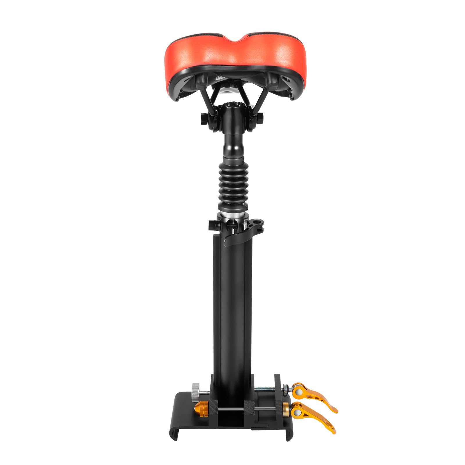 Asiento de gran tamaño para scooter eléctrico, altura ajustable, diseño plegable con amortiguador y cojín de espuma viscoelástica