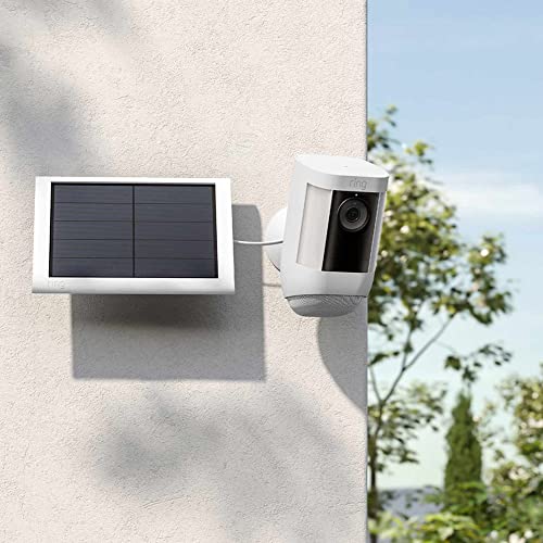 Ring Solarpanel (2. Generation) (USB-C) für Spotlight Cam Plus und Spotlight Cam Pro, 4 W (weiß)