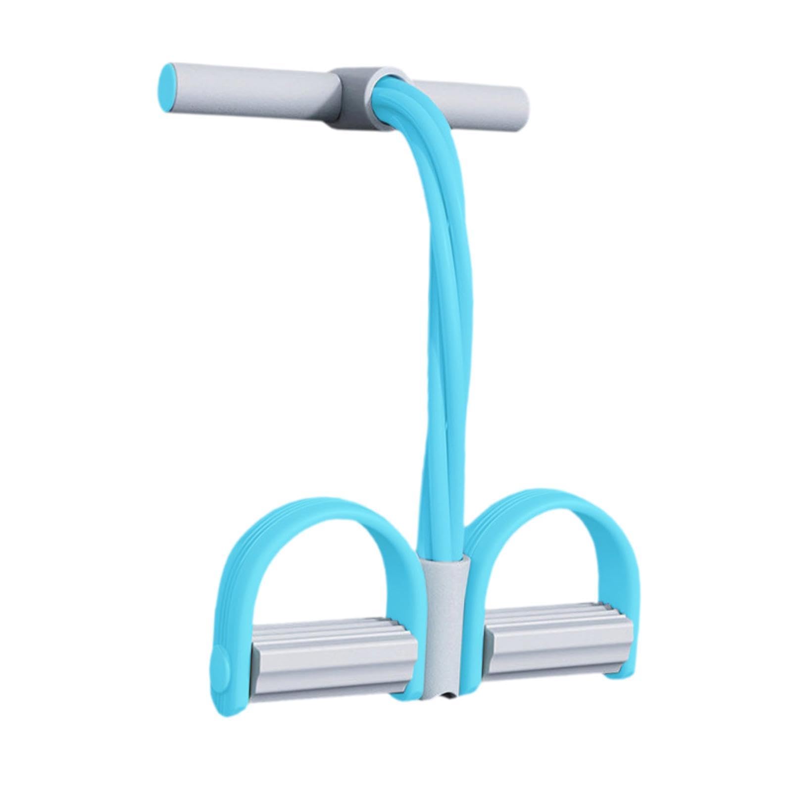 SECRET DESIRE Elastic Pedal Puller Resistance Band Pull Yoga Tension Rope for Back Abdomen Blue Grey (B0D9H9D4MS) Amazon Price History, Amazon Price Tracker