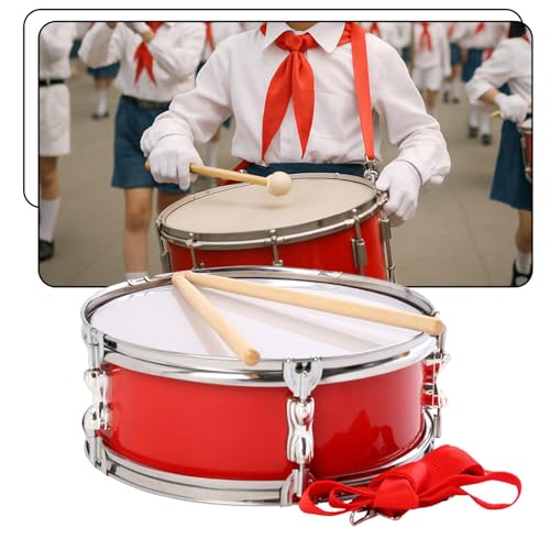 Tambor Snare 13 pulgadas con baquetas y correa miniatura 6