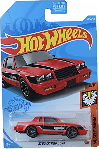 Image of Hot Wheels '87 Buick Regal GNX, [red] Muscle Mania 4 /10 Factory Sealed Exclusive