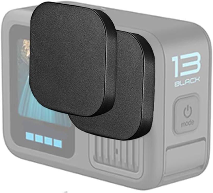 Camera Protective Silicone Lens Cap Cover for Compatible for GoPro Hero 13/12 / 11 (Balck) Action Camera (2 Pack)-image-10