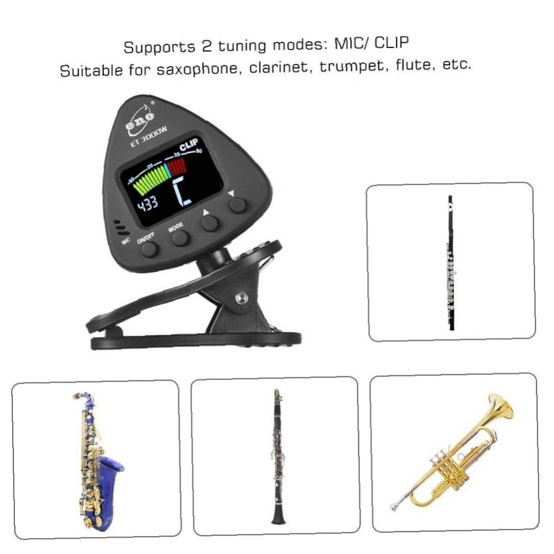 Amazon.co.jp: 管楽器用 クリップ オン チューナー サックス
