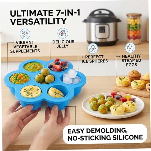 Moldes de silicona para comida de bebé, pack de 5 miniatura 6