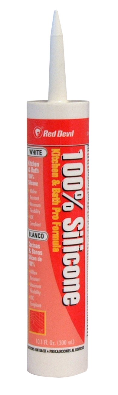 Red Devil 0826KB 9 Oz Clear One Hour Shower Silicone