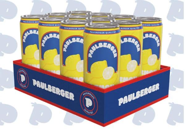 Limonade der Marke Paulberger ProbierSET Lemon Ananas Apple und Peach (12er Tray Lemon)
