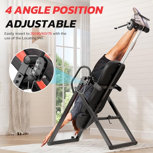 Yoleo ITM280 Back Pain Relief Equipment W/Remote Control, Reversible Ankle Holders thumb #6