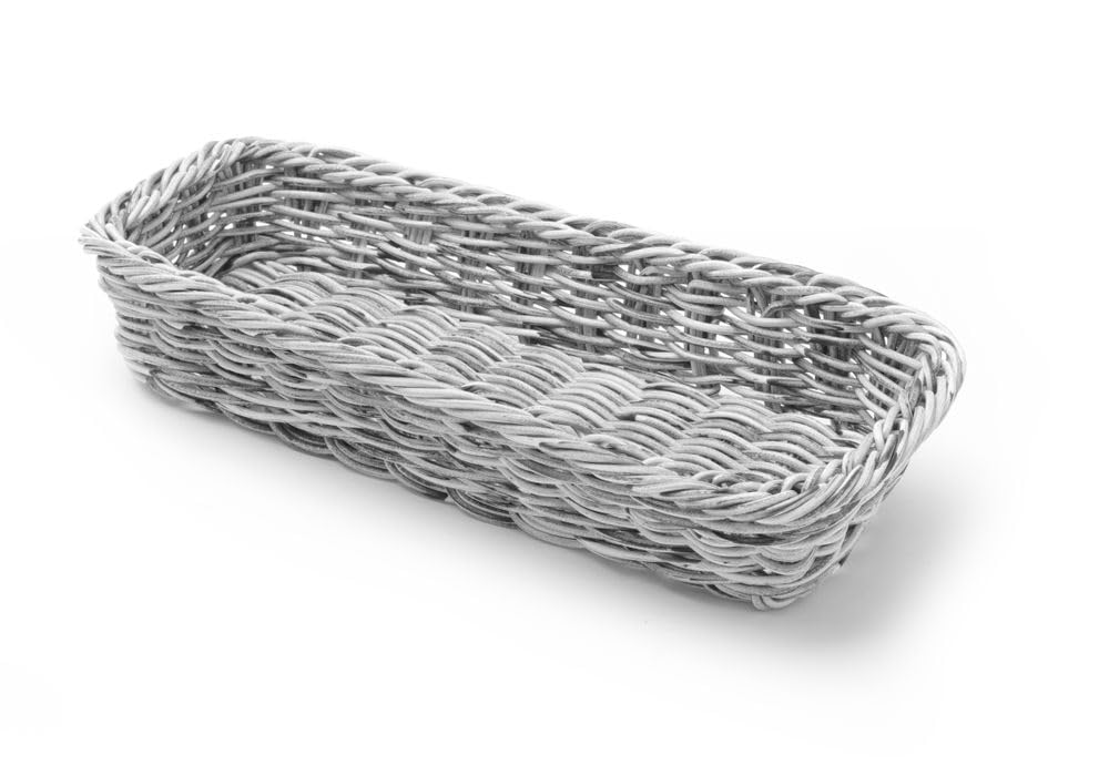 HENDI Koszyk na sztućce szary melanżowy 270x100x45 mm