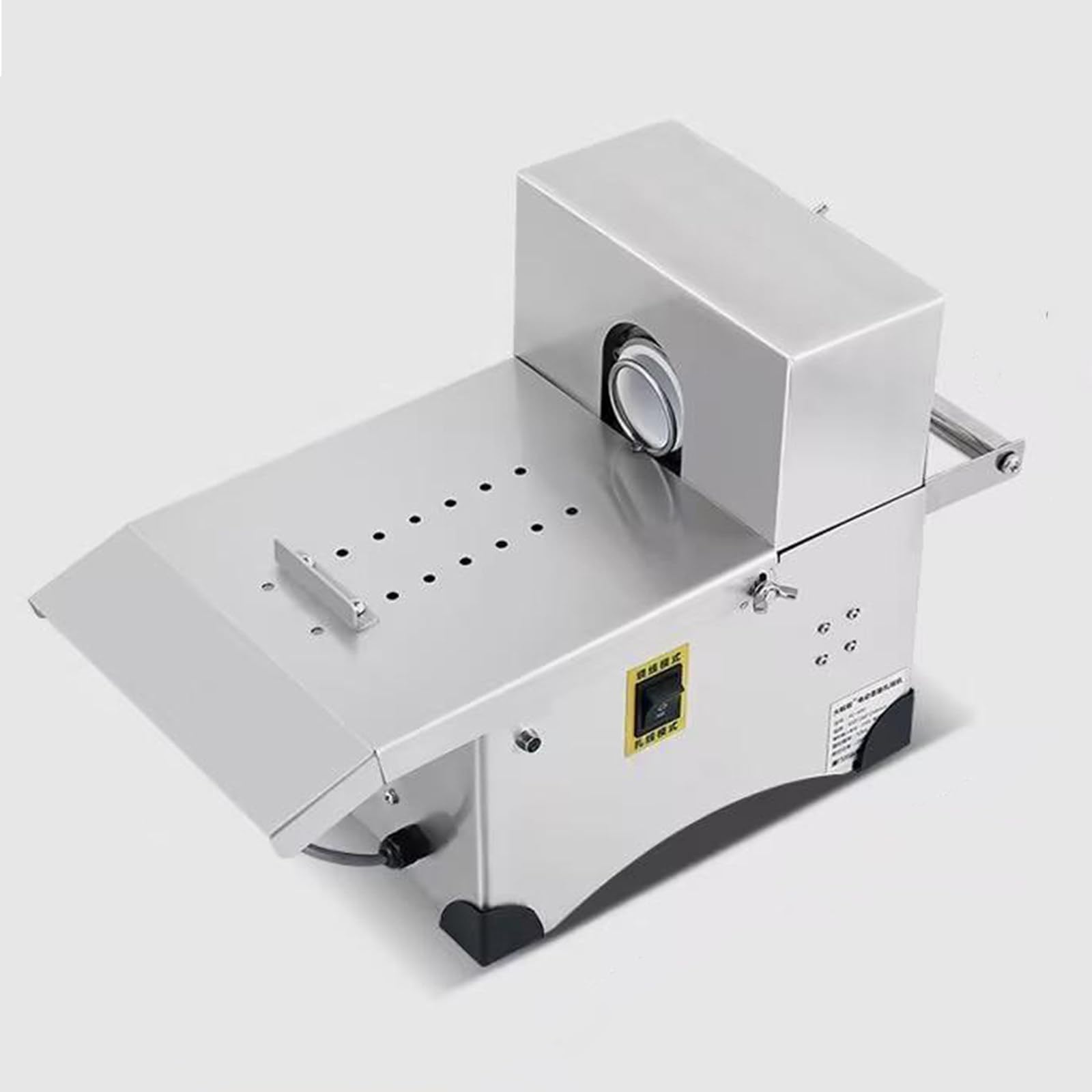 Elektryczna Maszyna Do Wiązania Kiełbas, Automatyczna Maszyna Wiązania Kiełbas O Mocy 200 W Z 2 Trybami, Średnica 0-50 Mm, Regulowana Długość, Komercyjna Maszyna Łączenia Kiełbas Ze Stali Nierdzewnej