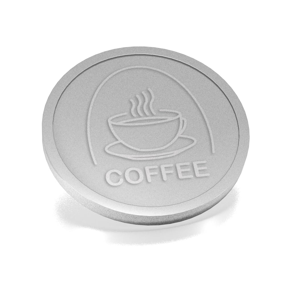 CombiCraft Jetons Pizza Noir 29mm - 100 Jetons Imprimés Pizza Pour Événements Et Restauration