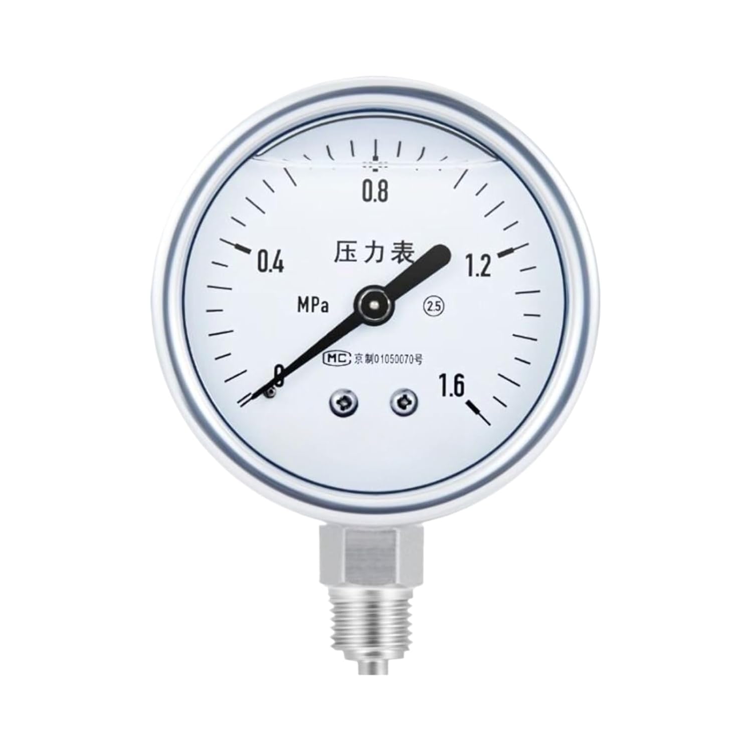 Pressure Gauge YTH-063 Vacuum(YTHN-063.ZO NPT1/4 0-10.0Mpa)
