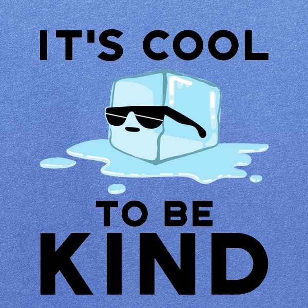 Pop Threads Its Cool to Be Kind Cute Choose Kindness Baby Toddler Kids Girl Boy T-Shirt2