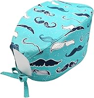 Vista 43 de Print Scrub Caps - Sombrero perfecto para enfermeras, médicos y EMTs..