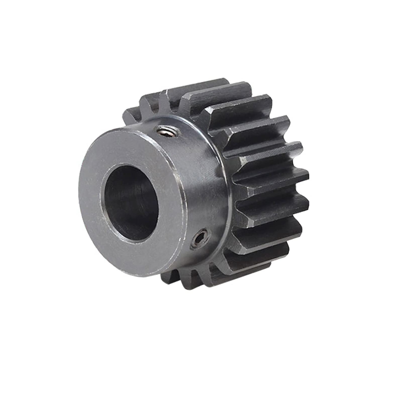Engranaje recto 1 pieza 2 módulos 58/60 dientes engranaje recto de acero al carbono con plataforma escalonada, engranajes rectos de transmisión de potencia for cremalleras de engranajes, 2 módulos 60