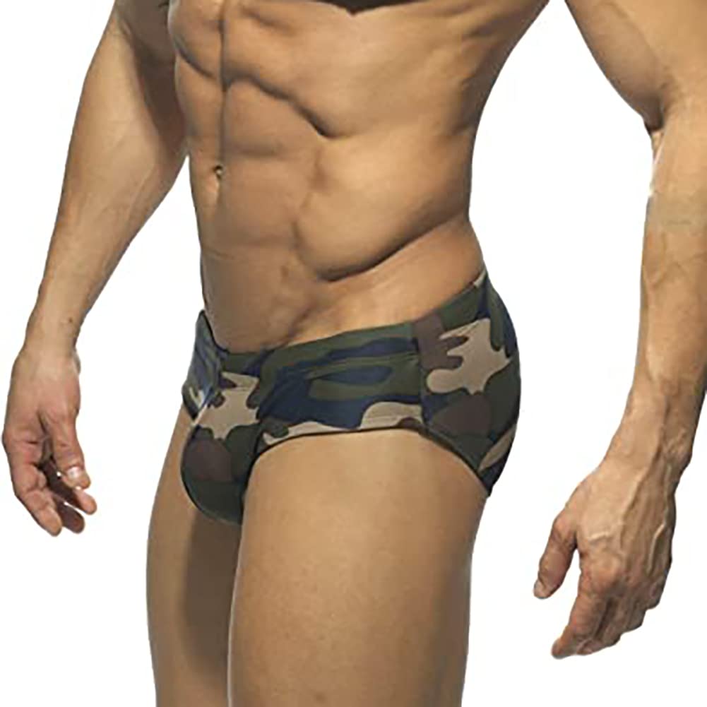 LikeJump Bañador de Natación Hombre Briefs Secado Rápido Playa Piscina