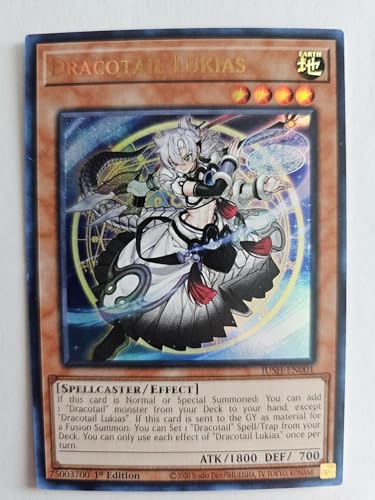 Dracotail Lukias - JUSH-EN001 - Ultra Rare - 1st Edition