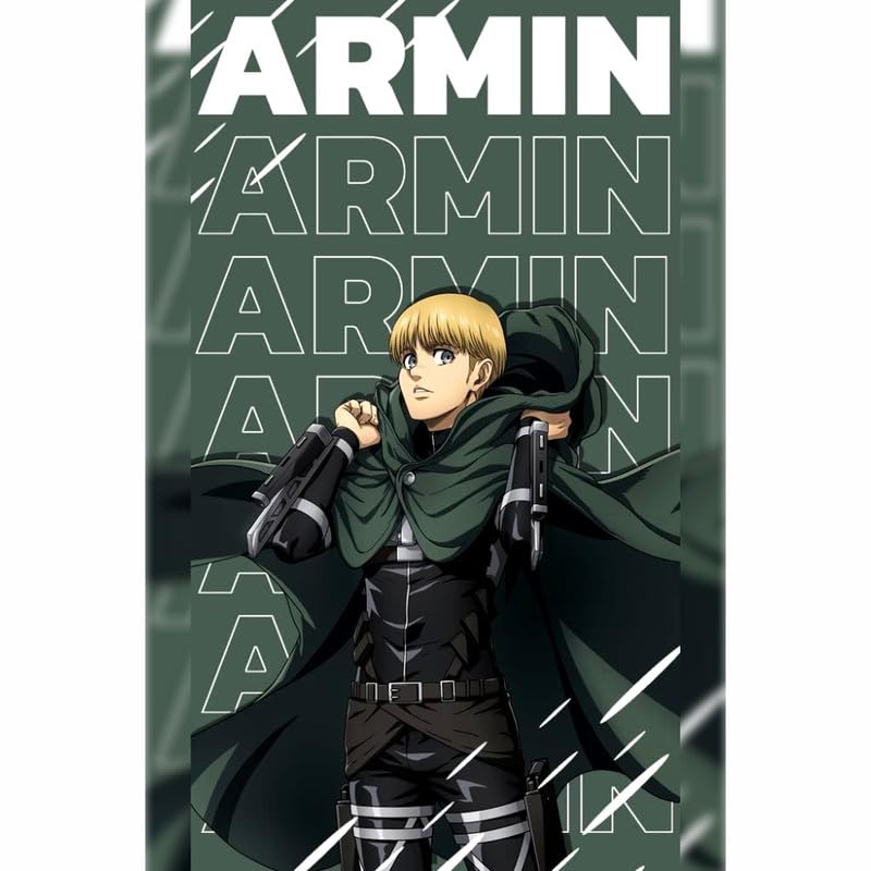 Image of POSTER WALLAH Attack On Titan Anime Poster for Home Office and Student Room Wall | Aesthetic Poster | Wall Decor ATCKONTTN16 (18X12 inch)
