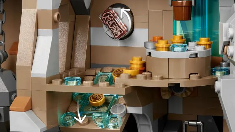 LEGO Ideas The Goonies 21363 Pirate Ship Adventure Set, 2912 Pieces, Movie-Themed Building Kit with 12 Minifigures, Interactive Traps and Secret Passages