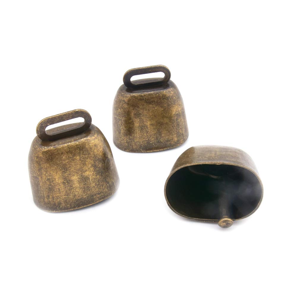 Campane per animali domestici, in rame, per la fattoria, anti-Lost Bells fai da te, 4 pezzi, bronzo
