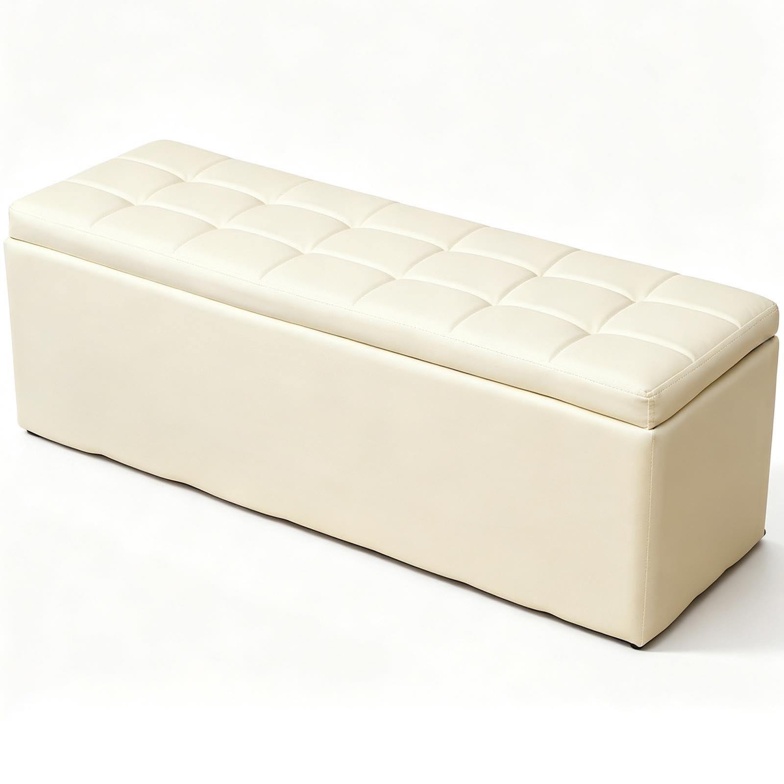 Panca da Ufficio, Design con Contenitore in Pelle PU