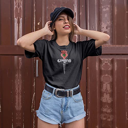 Mens Womens Tshirt Hunter S Thompson Gonzo Shirt Shirts for Men Women Friends Cool Neck3