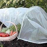 Suttons Easy Micromesh Tunnel (Standard), 3m Long, Grow Your own Veg, Plant Protection Equipment, Pest Control Barrier, Veg Growing Equipment