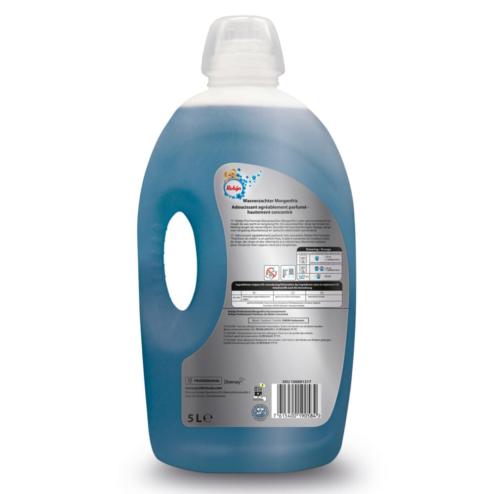 Robijn Suavizante Profesional Mano Fresco - Botella de 5 litros