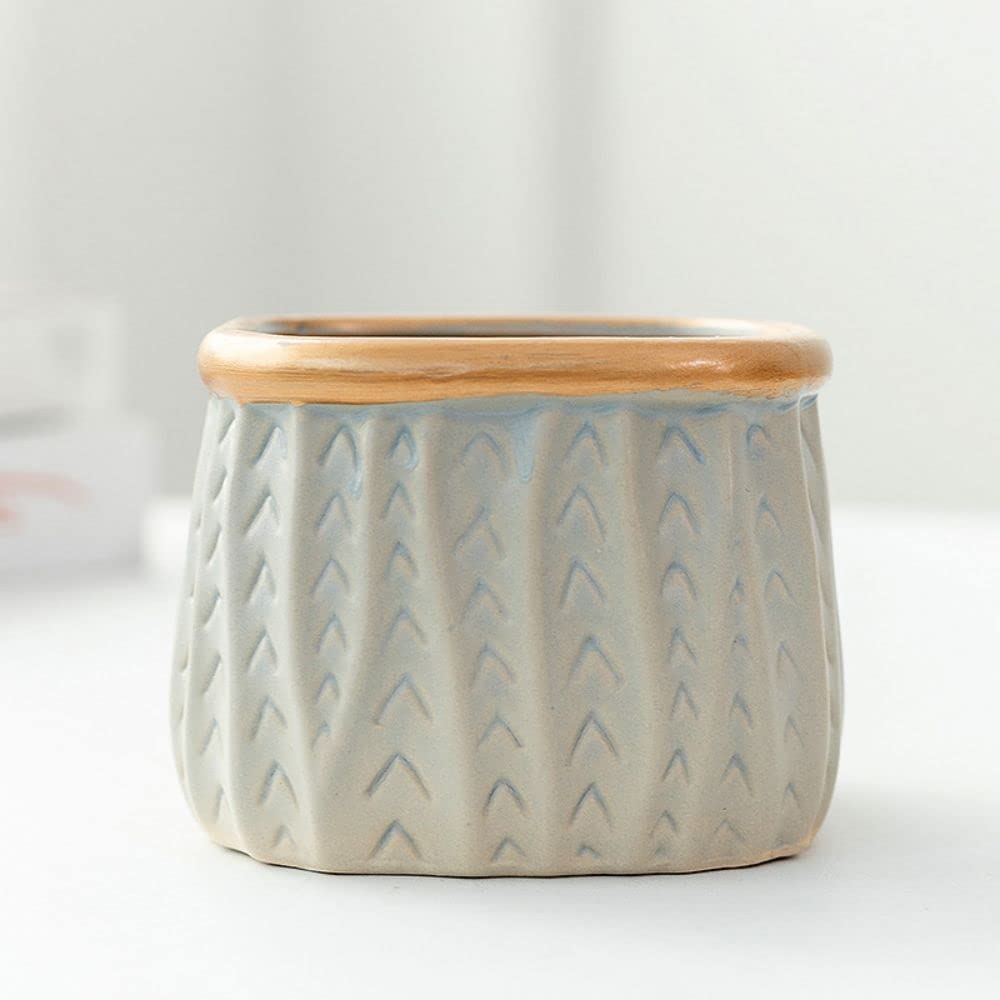 Amazon.co.jp: BAGGEN 植木鉢 4個セット 四角形 プランター 多肉 観葉