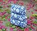 INDACORIFY 100% Cotton Block Print Cosmetic Toiletry Bags Boho Beauty Toiletry Kits Travel Case Pouch for Women's Printed Cotton Tote Bag (Pattern- 1)