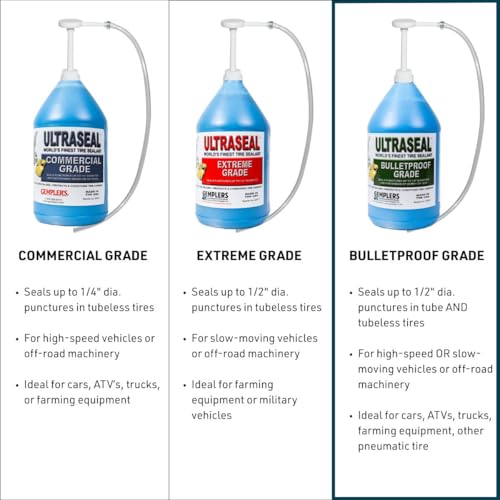 Image of Gempler's Bulletproof-Grade Ultraseal Tire Sealant, 1-Gallon