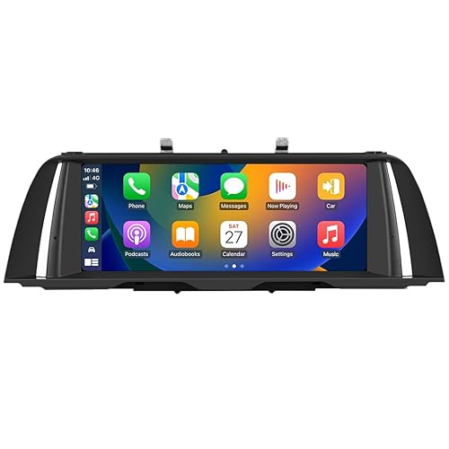 BMW 5�V���[�Y F10 F11 (2013-2016) NBT �V�X�e���A���C�����X CarPlay & Android Auto�p�J�[�X�e���I�A�A�b�v�O���[�h�t�@�N�g���[���W�I Bluetooth IPS �^�b�`�X�N���[���w�b�h���j�b�g 1920x7