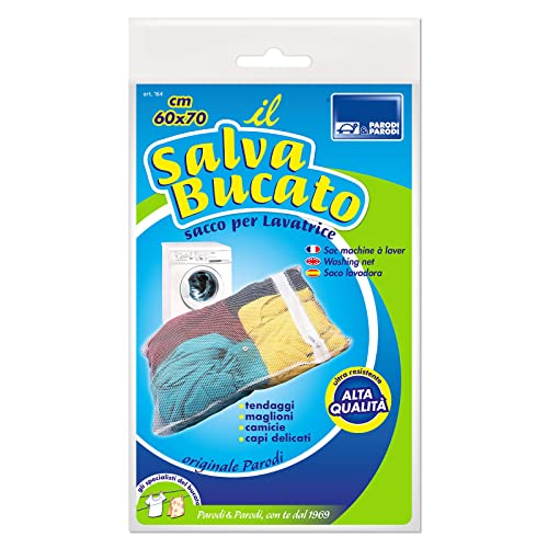 PARODI & PARODI Bolsa para Lavadora 60 x 70 cm, Red de Red para Lavadora, Bolsa de Lavado Save Bolsa de lavandería
