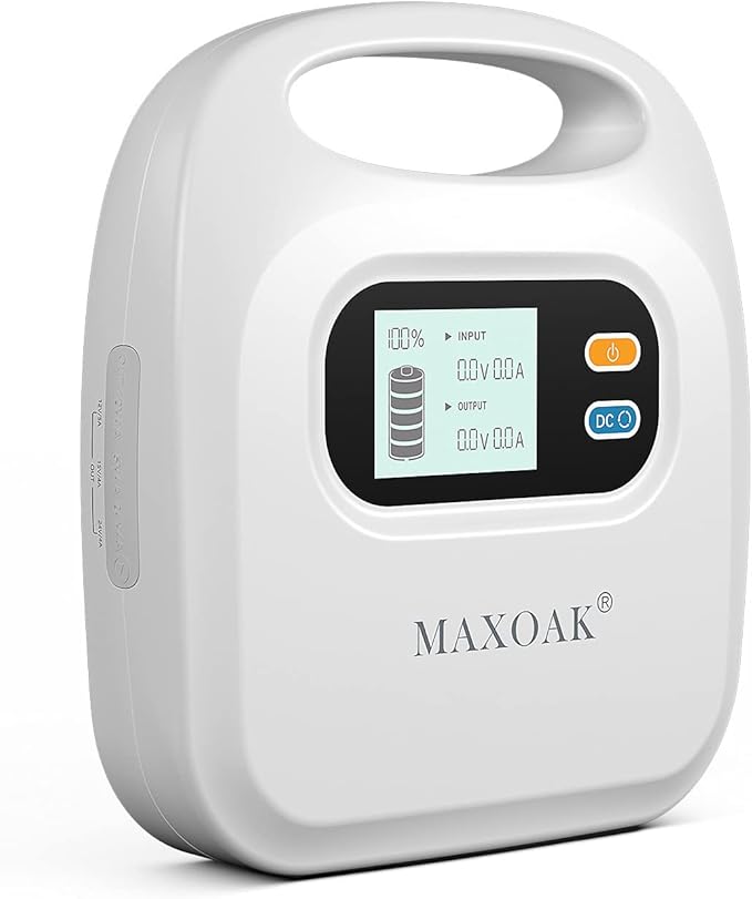 MAXOAK CPAP Battery Backup,CPAP Power Bank Compatible with Airsense 10