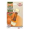 Nylabone power chew femur bone rawhide alternative nylon chew toy for dogs dog toys for aggressive chewers beef mediumwolf 1 count  urban country home decor