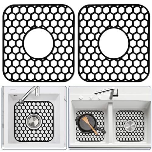 Bestjing 2-Pack Silicone Sink Protectors 12