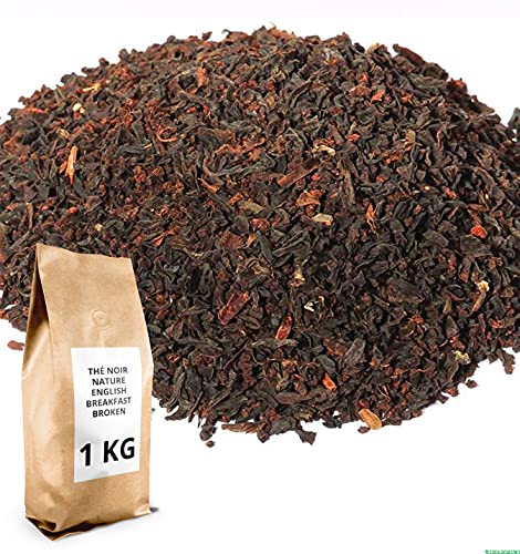 Thé noir Bio Nature English Breakfast 1 kg la solution économique pour 400 tasses