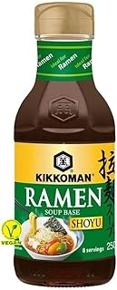 🚨 EXTREME: Xihaha KIKKOMAN Ramen Noodle Soup Base Concentrate Soy Sauce (Shoyu), Vegan, 250ml – 8 Servings