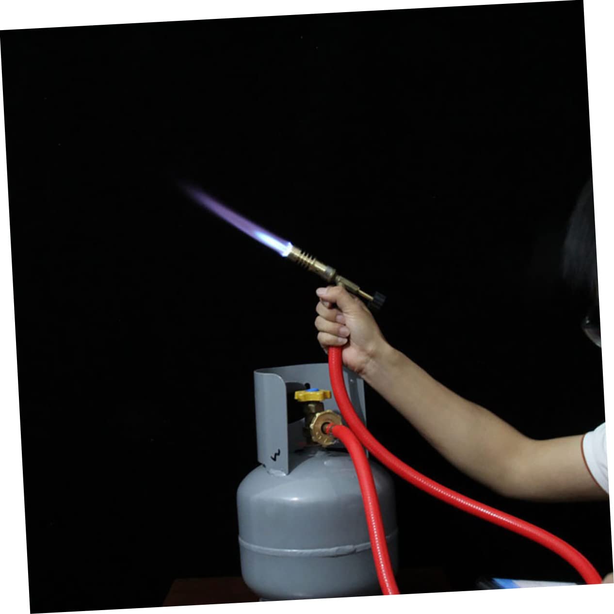 Gas Reemplazable Multifunción para Soldar Profesional Diseño Ergonómico y Llama Continua Adecuado para Cocinar y Caramelizar Postres